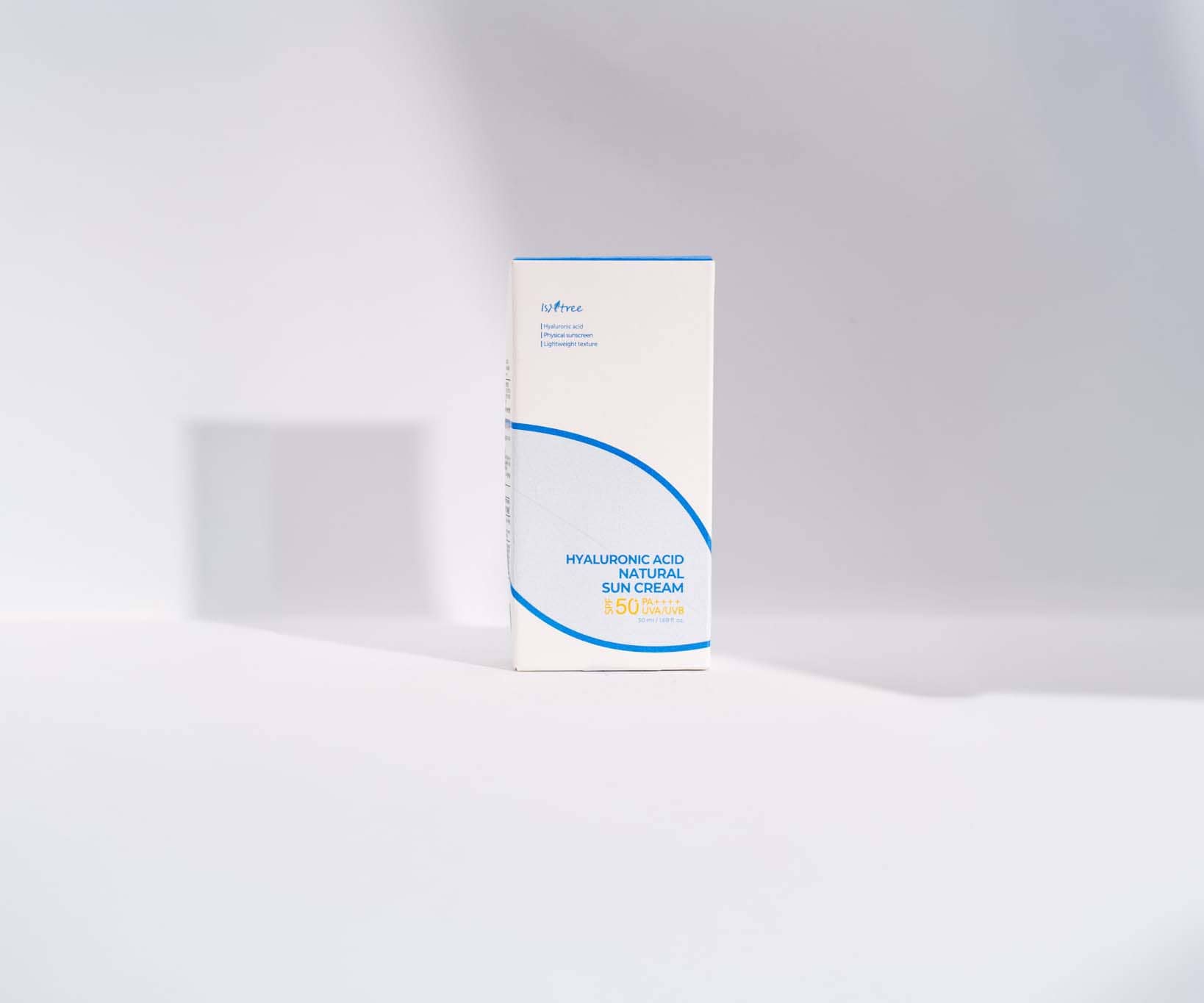 Crème Solaire fini naturel à l'acide hyaluronique SPF 50+